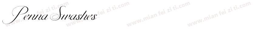 Penna Swashes字体转换